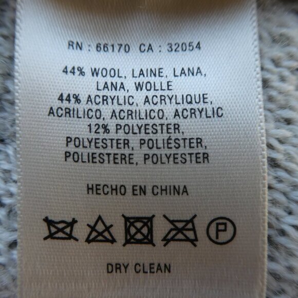 Angel of the North Anthropologie Cardigan 3D Knit Aztec Tribal Neutral Earthy L - Picture 7 of 7